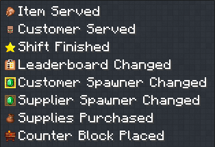 Customers task types