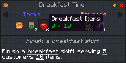 Customers FTB Quests chapter